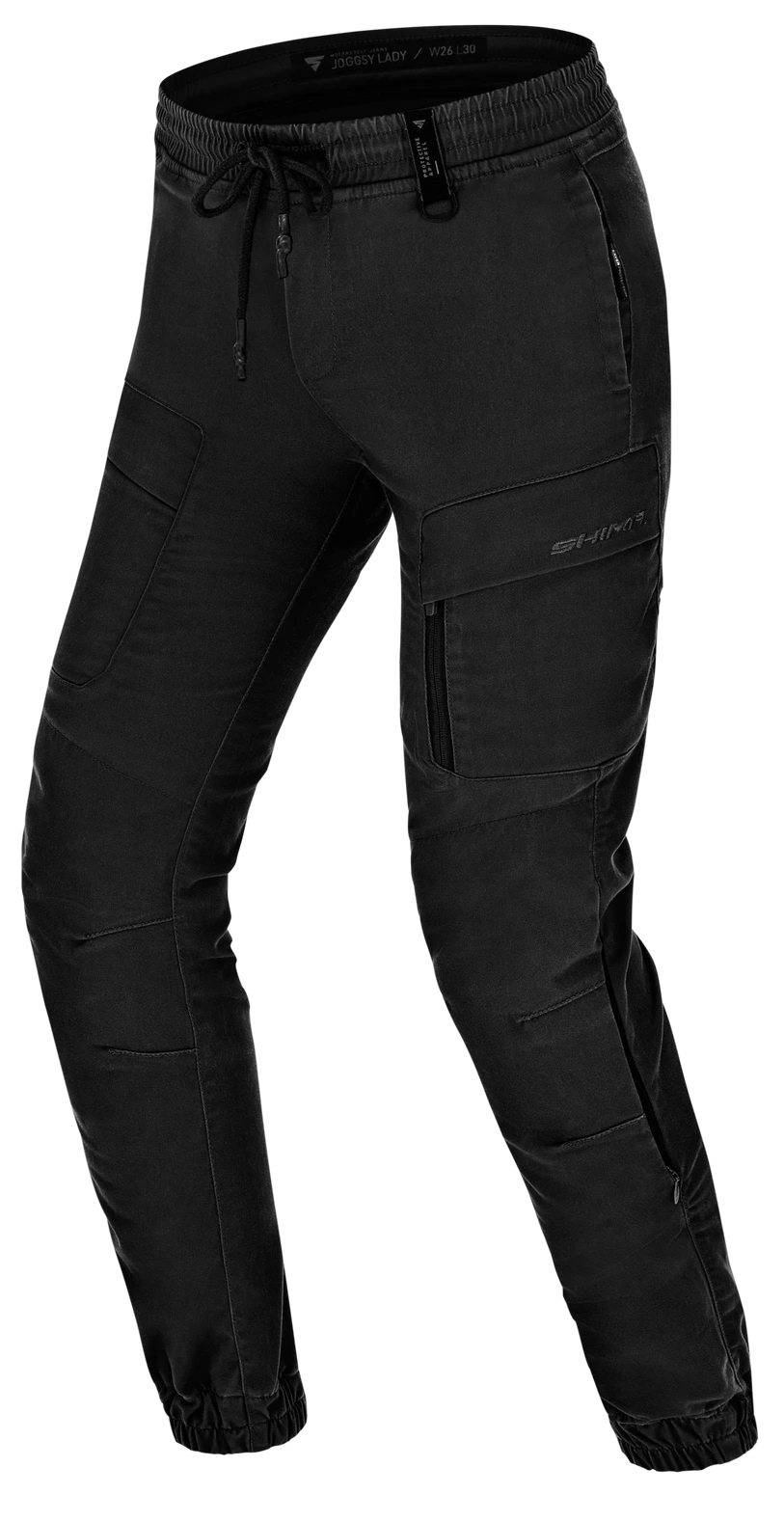 SHIMA JOGGSY LADY BLACK SPODNIE MOTOCYKLOWE TEKSTYLNE DAMSKIE (24)
