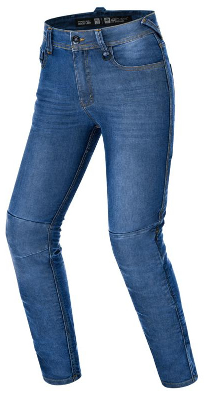 SHIMA RIDGE LADY BLUE JEANSY SPODNIE MOTOCYKLOWE DAMSKIE (24, 32)