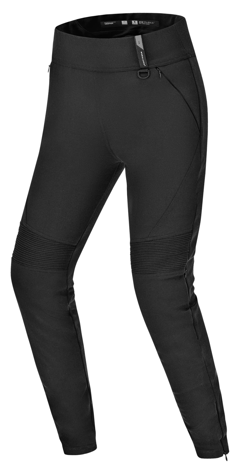 SHIMA VESPER LADY BLACK SPODNIE MOTOCYKLOWE TEKSTYLNE DAMSKIE (3XL)