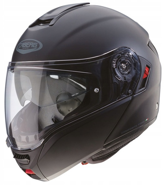 CABERG LEVO X BLACK MATT KASK MOTOCYKLOWY SZCZĘKOWY (L)
