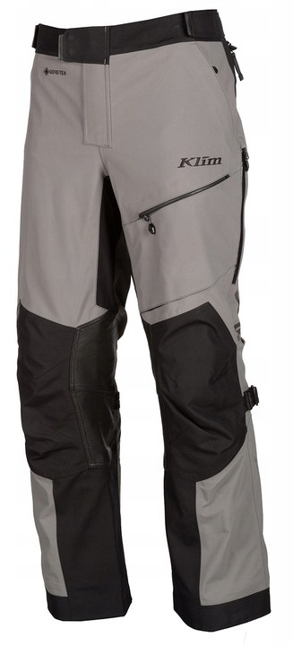 KLIM LATITUDE CASTLEROCK GRAY SPODNIE MOTOCYKLOWE TEKSTYLNE (32)