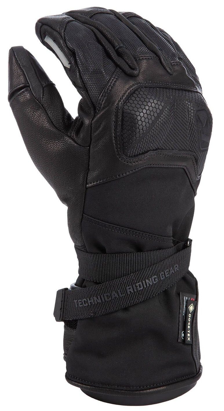 KLIM BADLANDS GTX LONG STEALTH BLACK RĘKAWICE MOTOCYKLOWE (S)