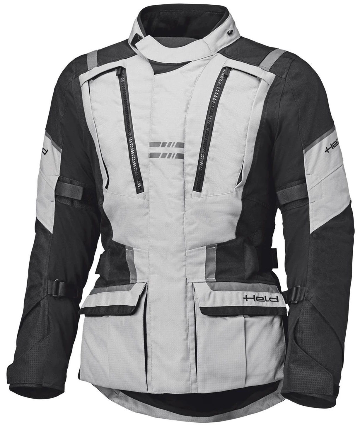 HAKUNA MATATA 3 GREY BLACK KURTKA MOTOCYKLOWA TEKSTYLNA (L)