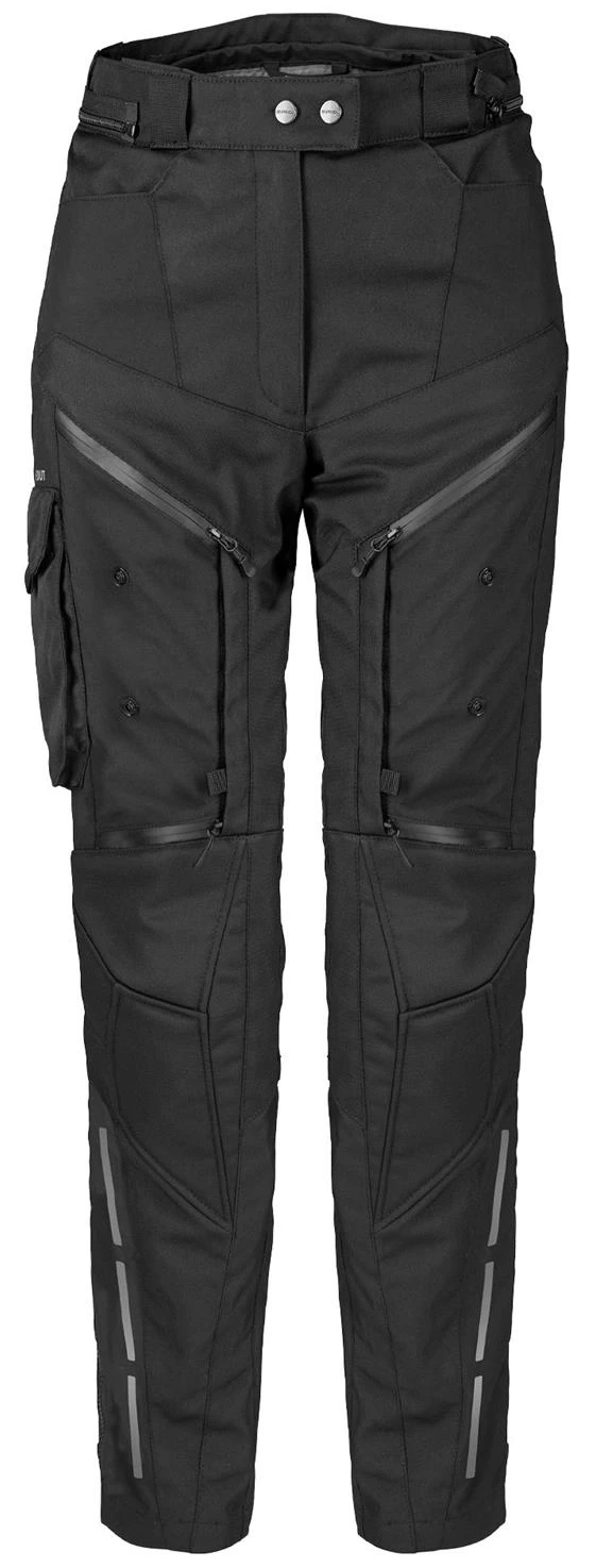 SPIDI 4SEASONS V3 H2Out LADY BLACK SPODNIE MOTOCYKLOWE TEKSTYLNE DAMSKIE (L)