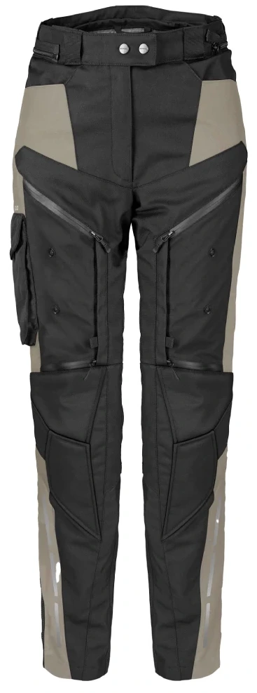 SPIDI 4SEASONS V3 H2Out LADY BLACK GREY SPODNIE MOTOCYKLOWE TEKSTYLNE DAMSKIE (M)