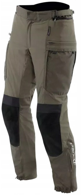 DAINESE SPRINGBOK 3L ABSOLUTE TARMAC BLACK KHAKI GREEN SPODNIE MOTOCYKLOWE (48)