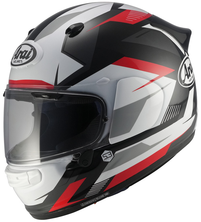ARAI QUANTIC SUPRA RED KASK MOTOCYKLOWY INTEGRALNY (L)