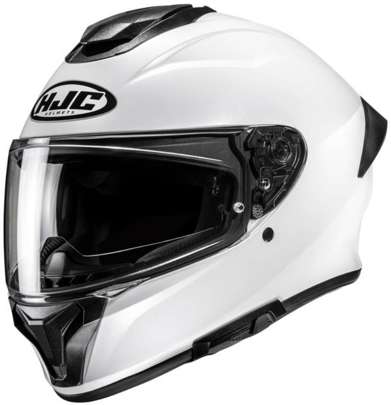 HJC C71 SOLID PEARL WHITE KASK MOTOCYKLOWY INTEGRALNY (L)