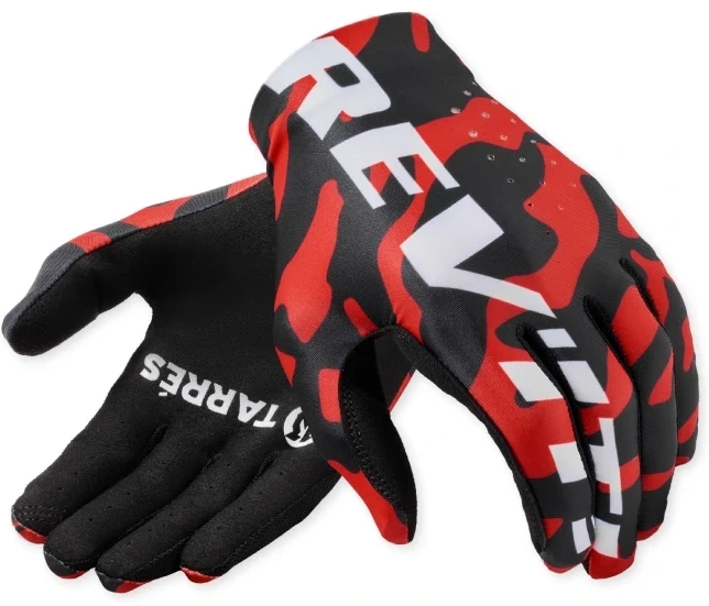 REV'IT TACTO RED RĘKAWICE MOTOCYKLOWE KRÓTKIE OFF-ROAD (L)