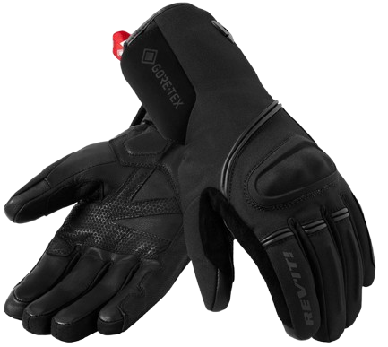 REV'IT LIVENGOOD 2 GTX BLACK RĘKAWICE MOTOCYKLOWE TURYSTYCZNE (L)