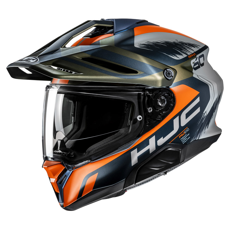 HJC RPHA60 QUID GREY ORANGE KASK MOTOCYKLOWY INTEGRALNY (L)