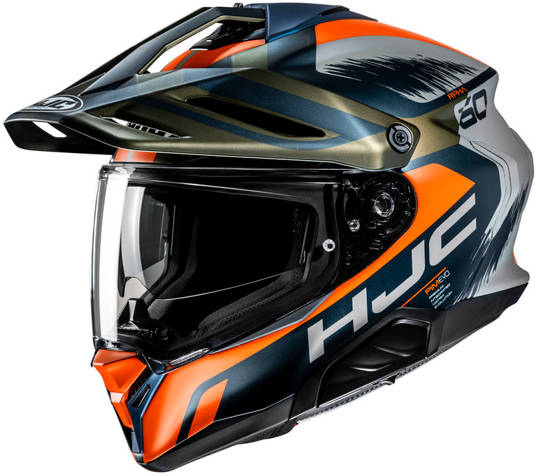 HJC RPHA60 QUID GREY ORANGE KASK MOTOCYKLOWY INTEGRALNY (XS)
