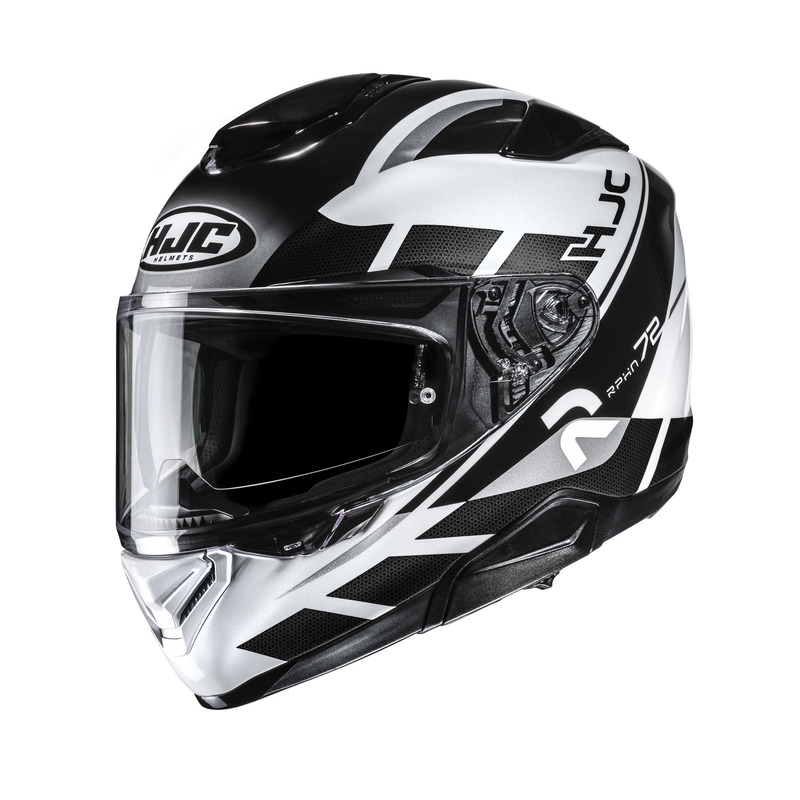 HJC RPHA72 VALUE BLACK WHITE KASK MOTOCYKLOWY INTEGRALNY (L)