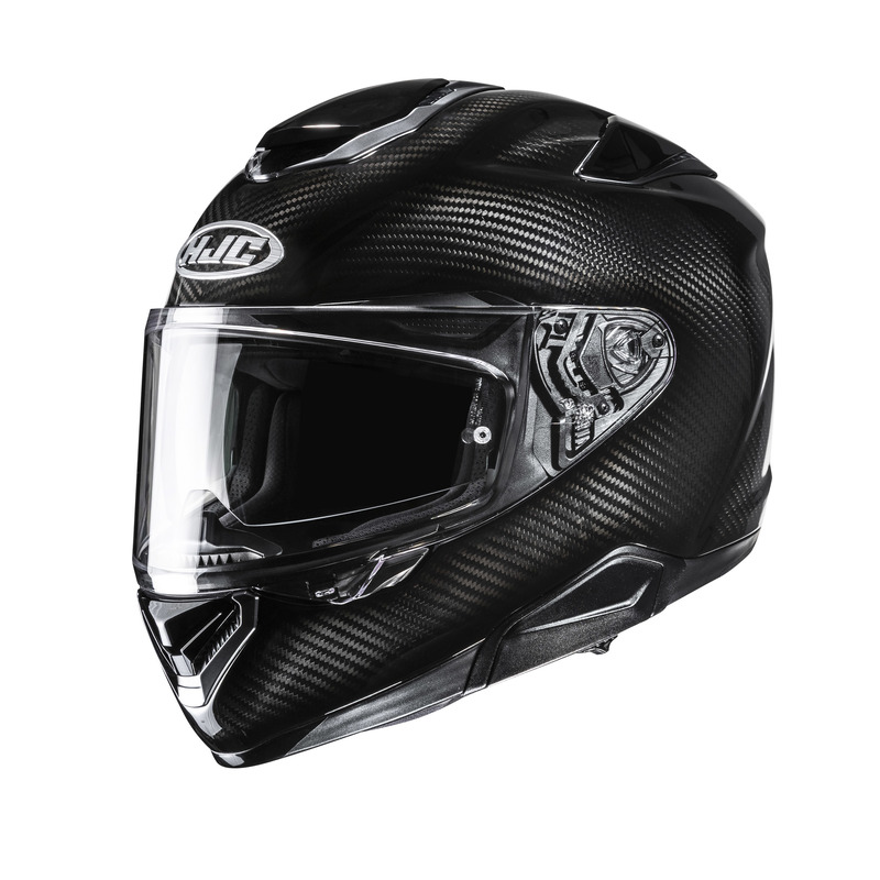 HJC RPHA72 SOLID CARBON BLACK KASK MOTOCYKLOWY INTEGRALNY (L)