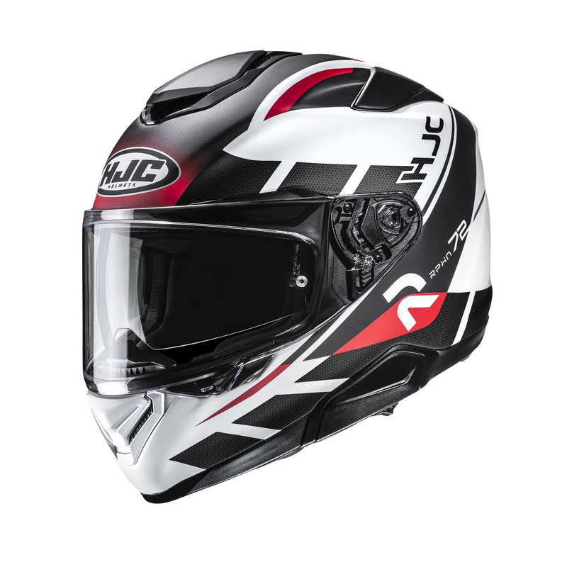 HJC RPHA72 VALUE WHITE BLACK KASK MOTOCYKLOWY INTEGRALNY (L)