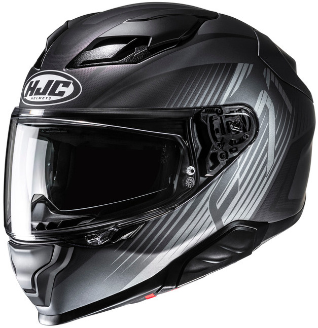 HJC F71 CATOS BLACK GREY KASK MOTOCYKLOWY INTEGRALNY (L)