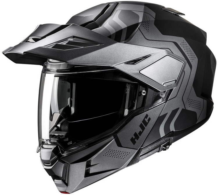HJC I80 VELLY GREY KASK MOTOCYKLOWY SZCZĘKOWY (L)
