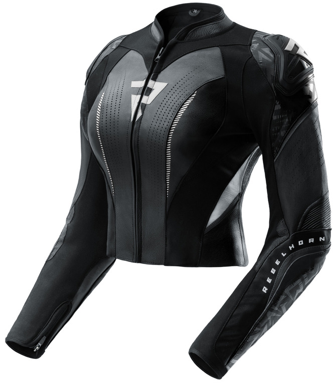 REBELHORN DIVA RS BLACK WHITE KURTKA MOTOCYKLOWA SKÓRZANA DAMSKA (32)