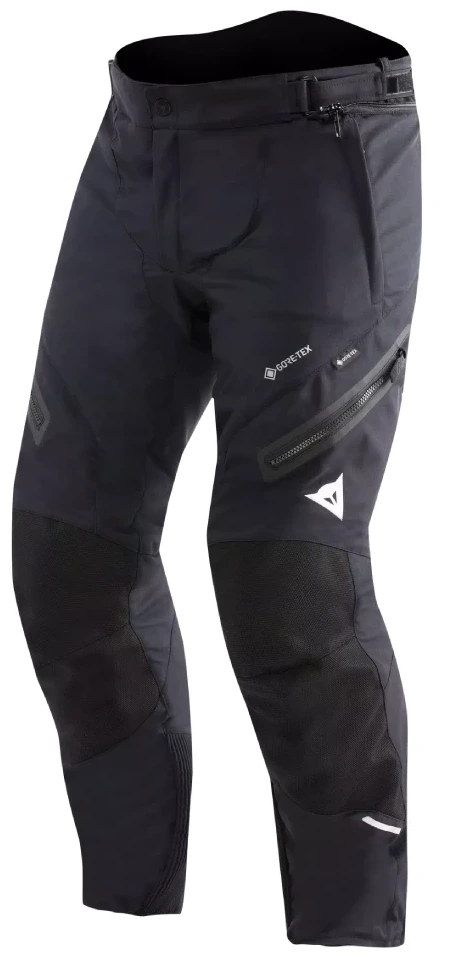 DAINESE CARVE MASTER 4 GTX BLACK SPODNIE MOTOCYKLOWE TEKSTYLNE (46)