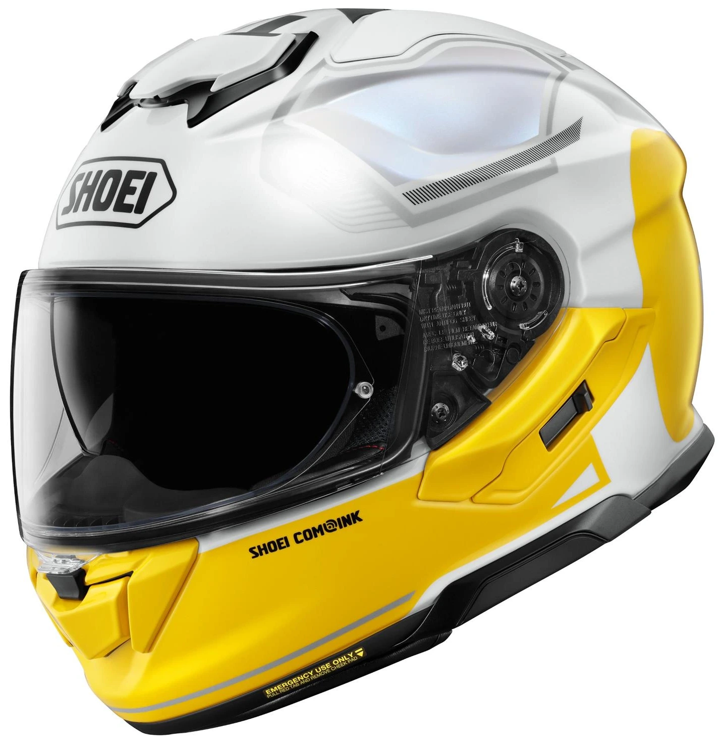 SHOEI GT-AIR 3 MIKE TC-3 WHITE YELLOW KASK MOTOCYKLOWY INTEGRALNY (L)