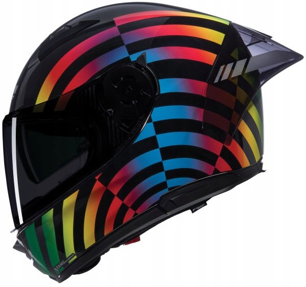 NOLAN N60-6 SPORT POLICROMO TĘCZOWY KASK MOTOCYKLOWY INTEGRALNY (L)