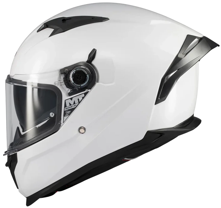 MT BRAKER SV A0 PURE WHITE KASK MOTOCYKLOWY INTEGRALNY (L)