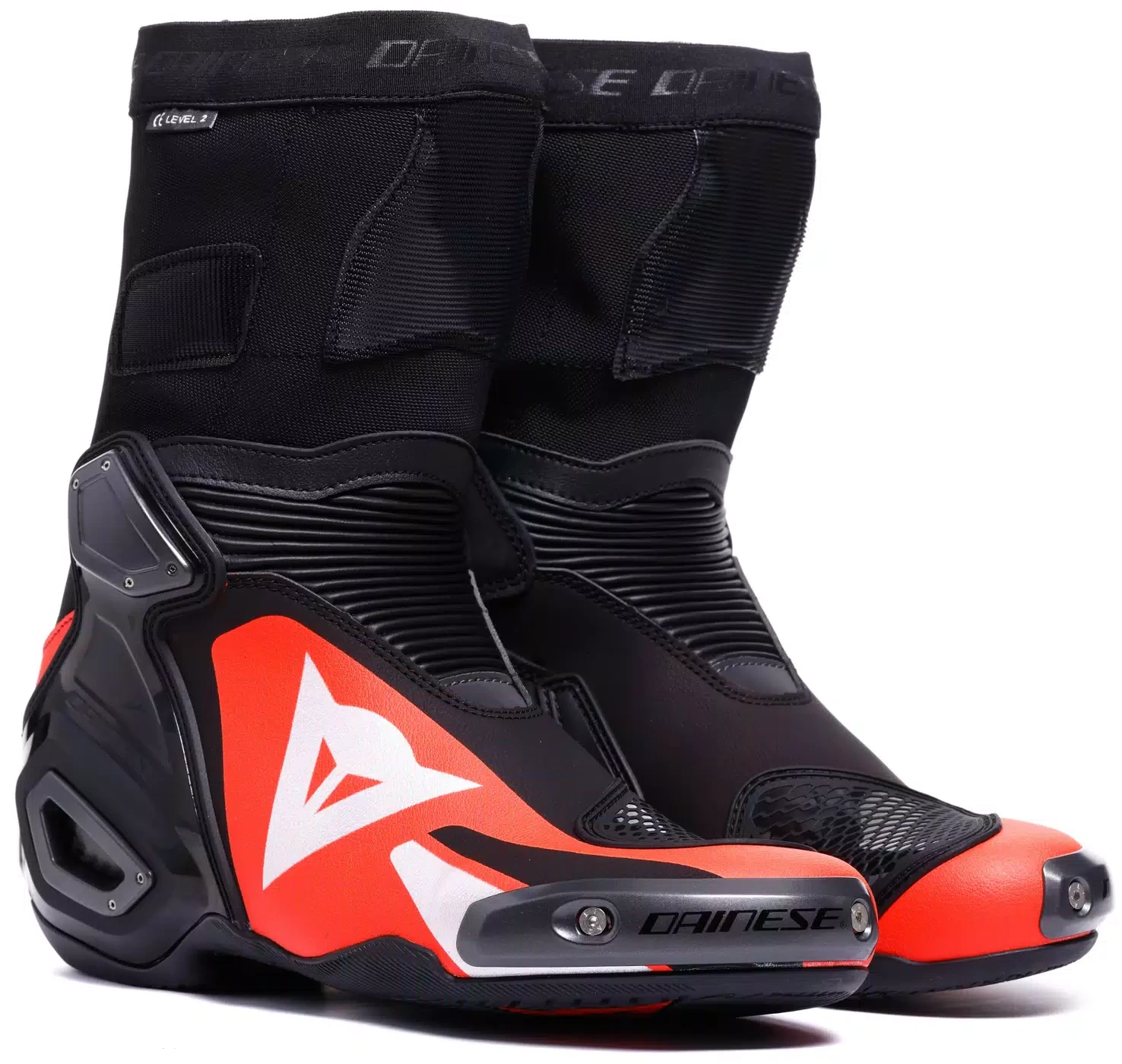 Buty Dainese Axial 2 BLACK RED FLUO (47)