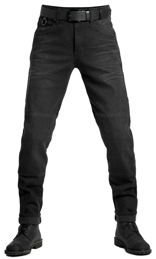 Spodnie Jeans Pando Moto Boss Slim Black (31, 34)