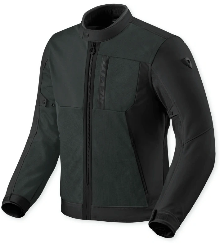KURTKA REV'IT HIGHCREST H2O BLACK (3XL)