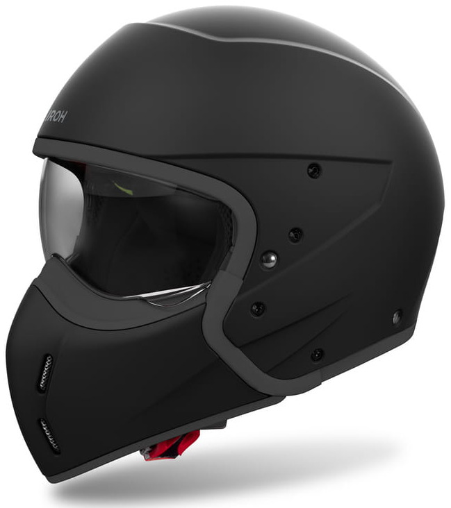 AIROH J110 COLOR KASK MOTOCYKLOWY SZCZĘKOWY CZARNY MAT (L)
