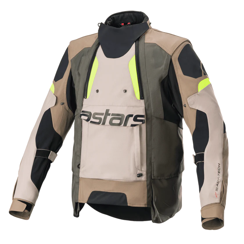 Kurtka Alpinestars Halo Drystar Khaki Sand Yellow (L)