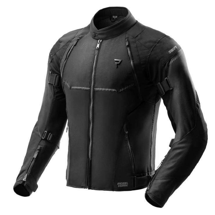 KURTKA REBELHORN SWIFT BLACK (10XL)