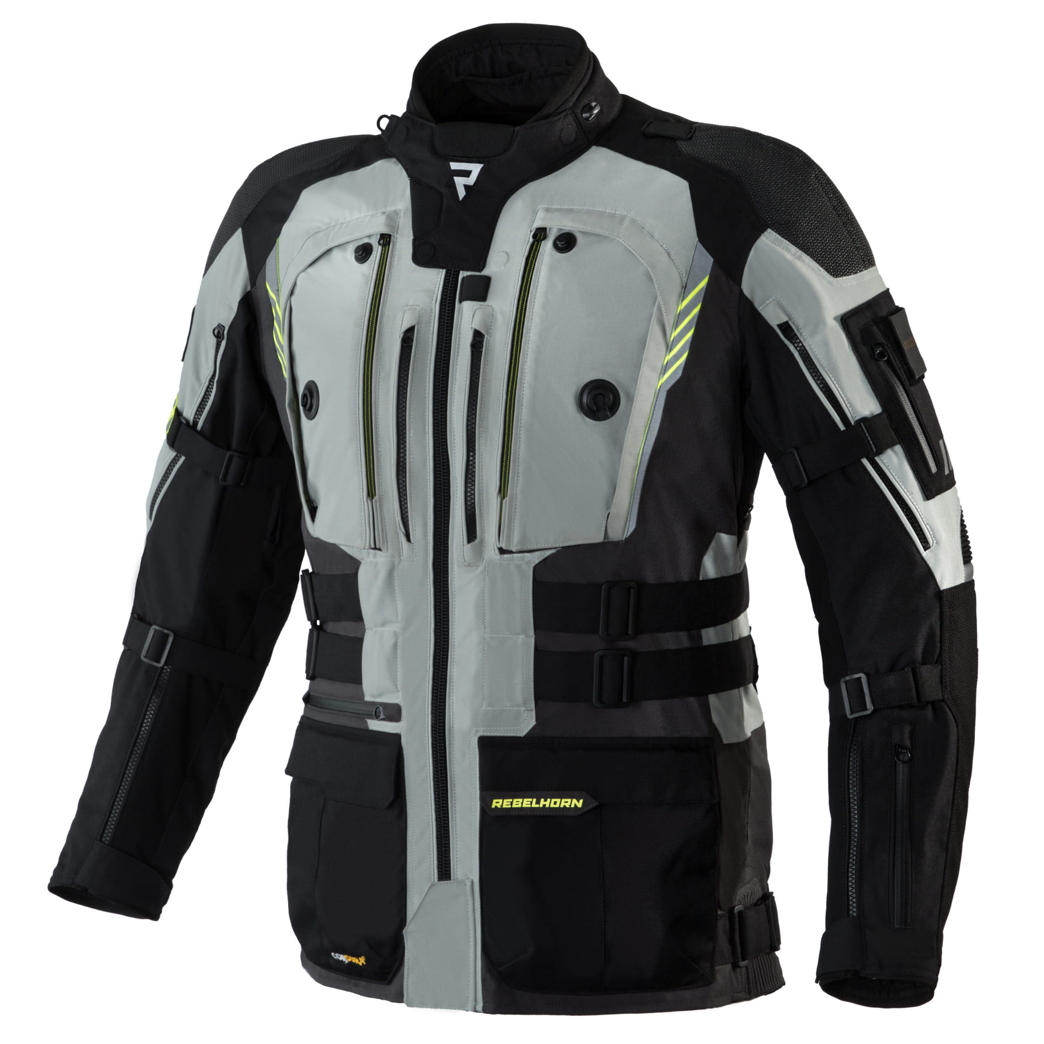 Kurtka Rebelhorn Patrol Grey/Black/Fluo (XS)